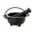 Cast Iron Mortar & Pestle | Mortar & Pestle | Wiccan Center