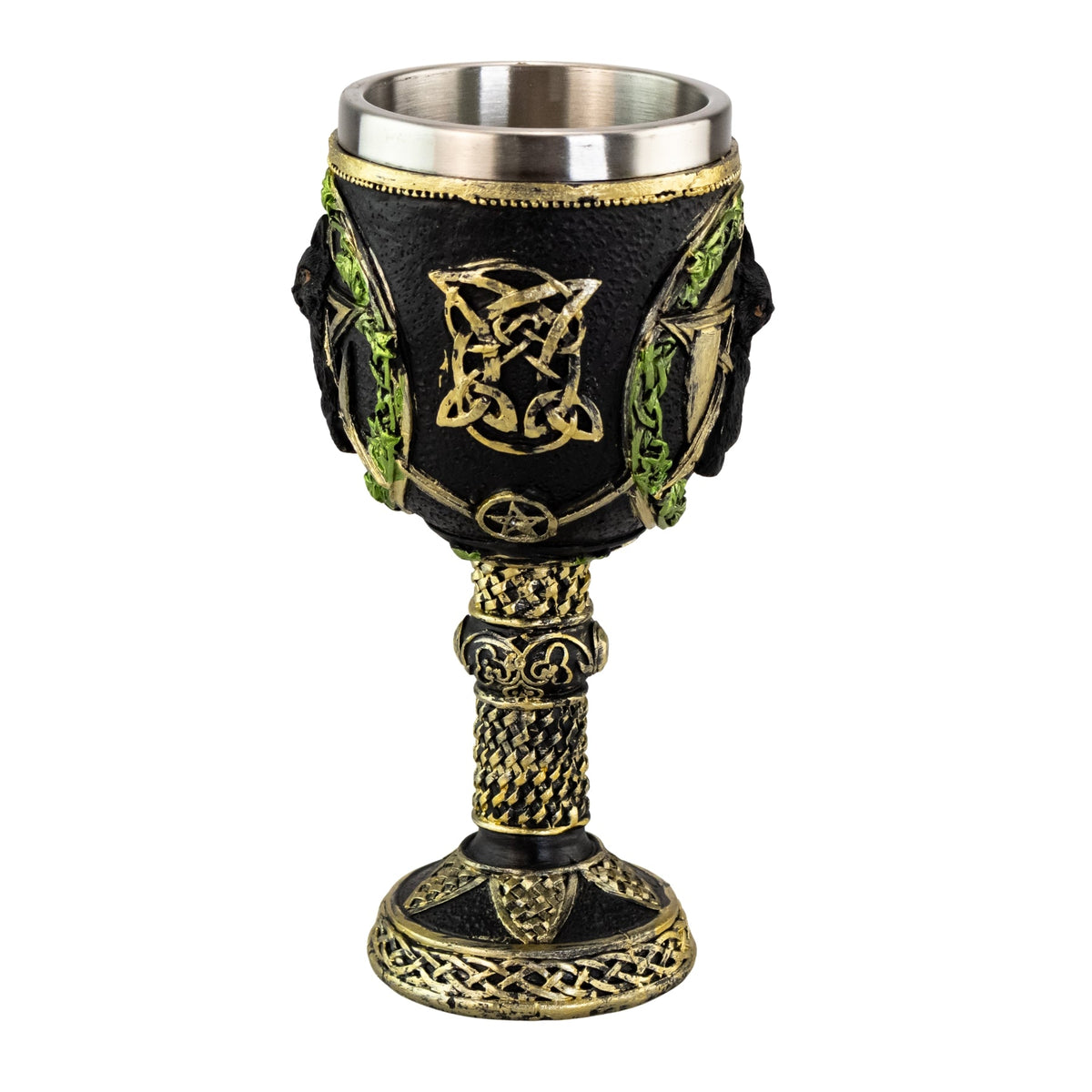 Cat Pentagram Goblet | Religious Items | Wiccan Center