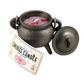 Rose Smudge Candle in Cast Iron Cauldron | Candle | Wiccan Center