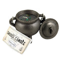 White Sage Smudge Candle in Cast Iron Cauldron | Candle | Wiccan Center