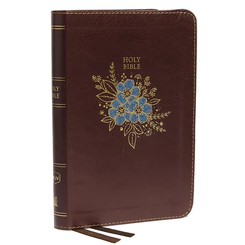 NKJV, Thinline Bible, Compact, Imitation Leather, Burgundy, Red Letter Edition - Imitation Leather | Books | Wiccan Center