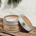 Cedar Botanical Candle Travel Tin