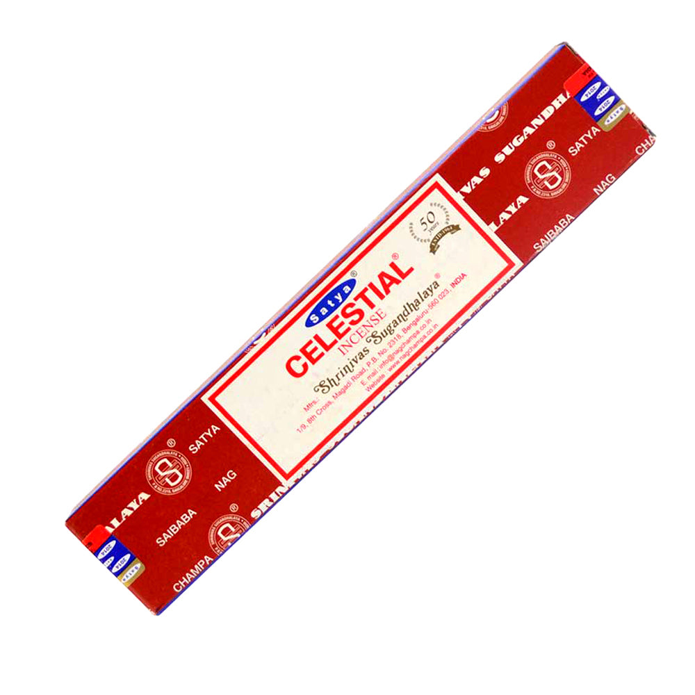 Satya Celestial incense stick 15 gm | Incense | Wiccan Center