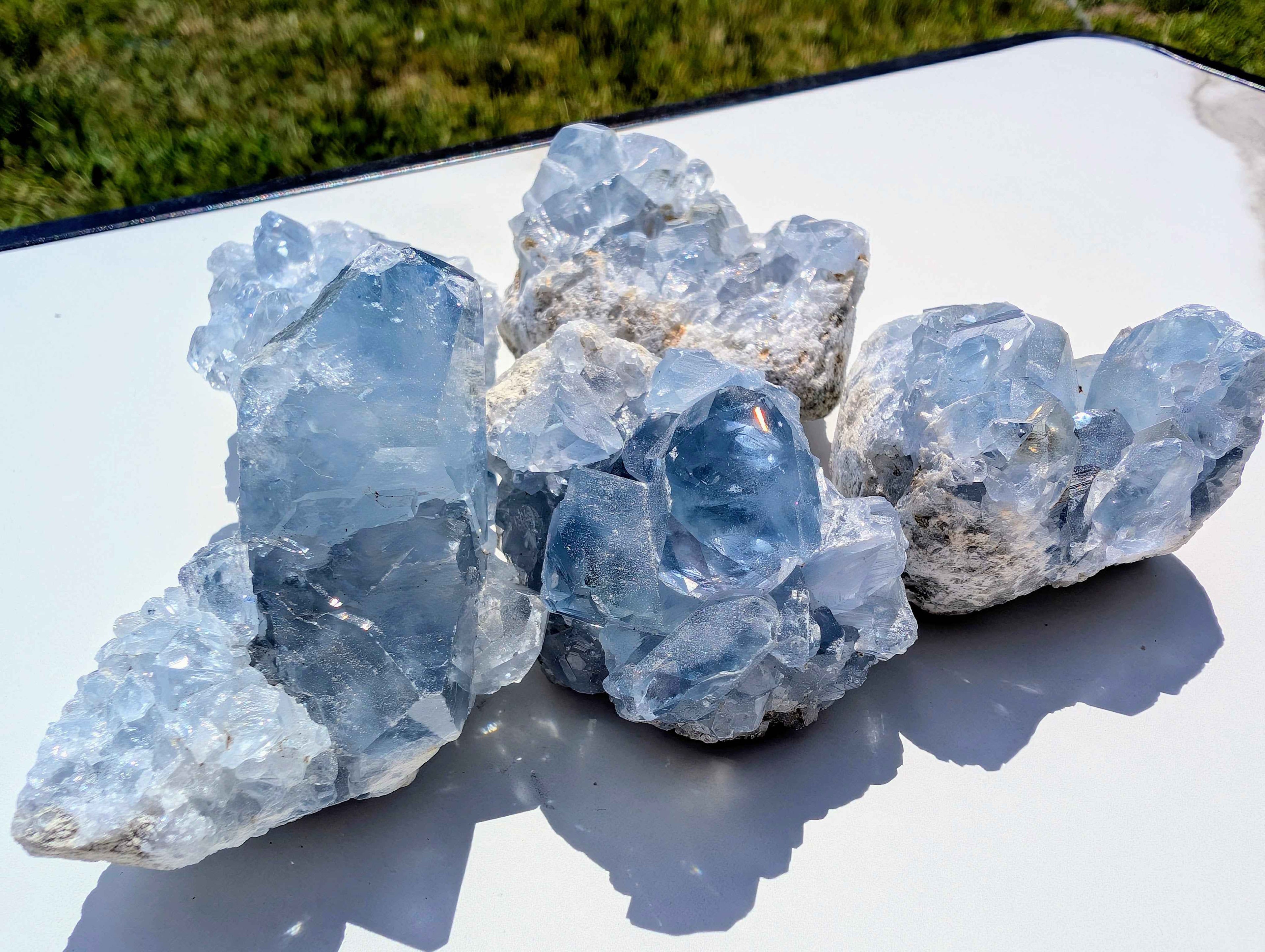Celestite Clusters | | Wiccan Center
