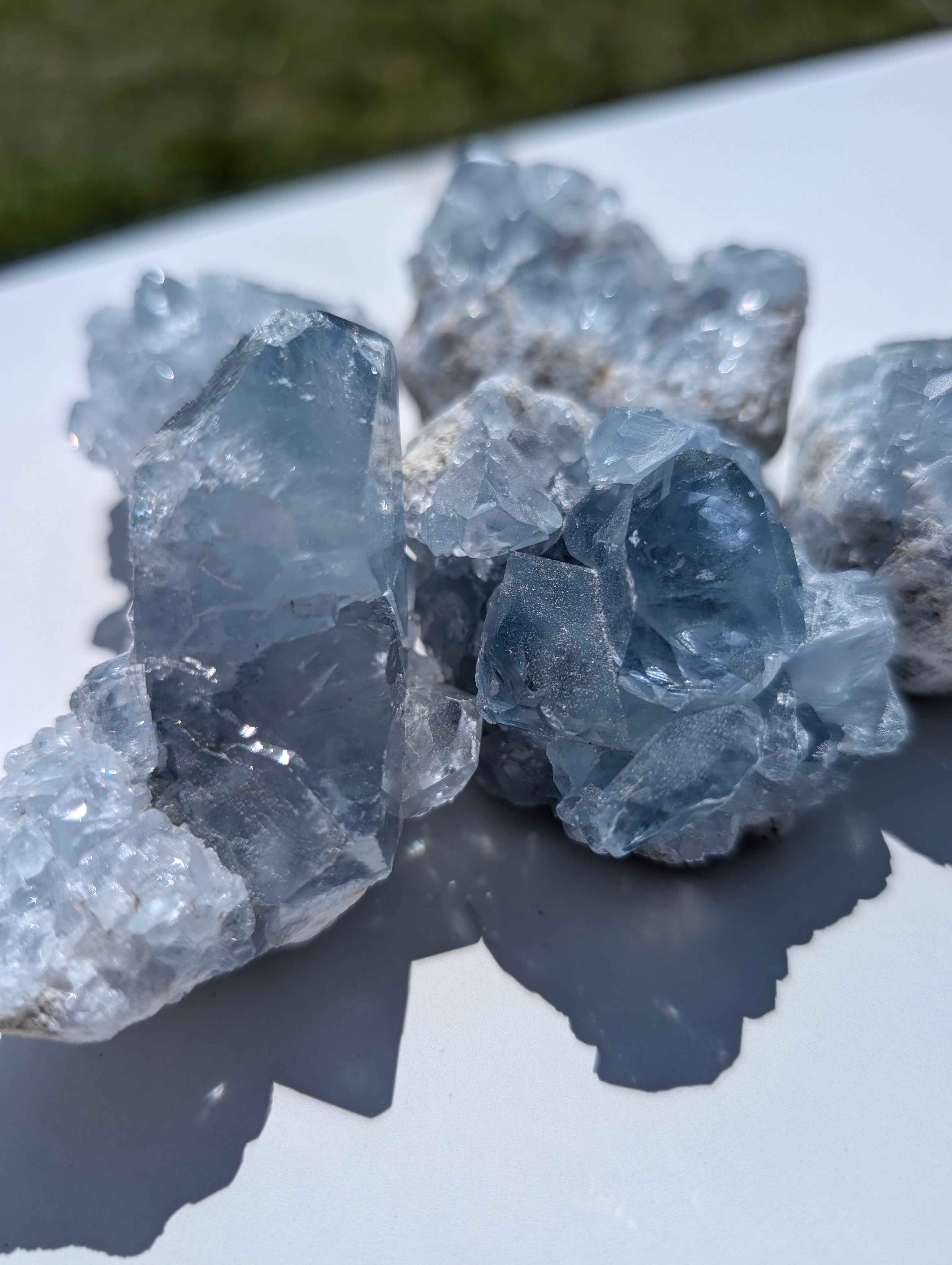 Celestite Clusters | | Wiccan Center
