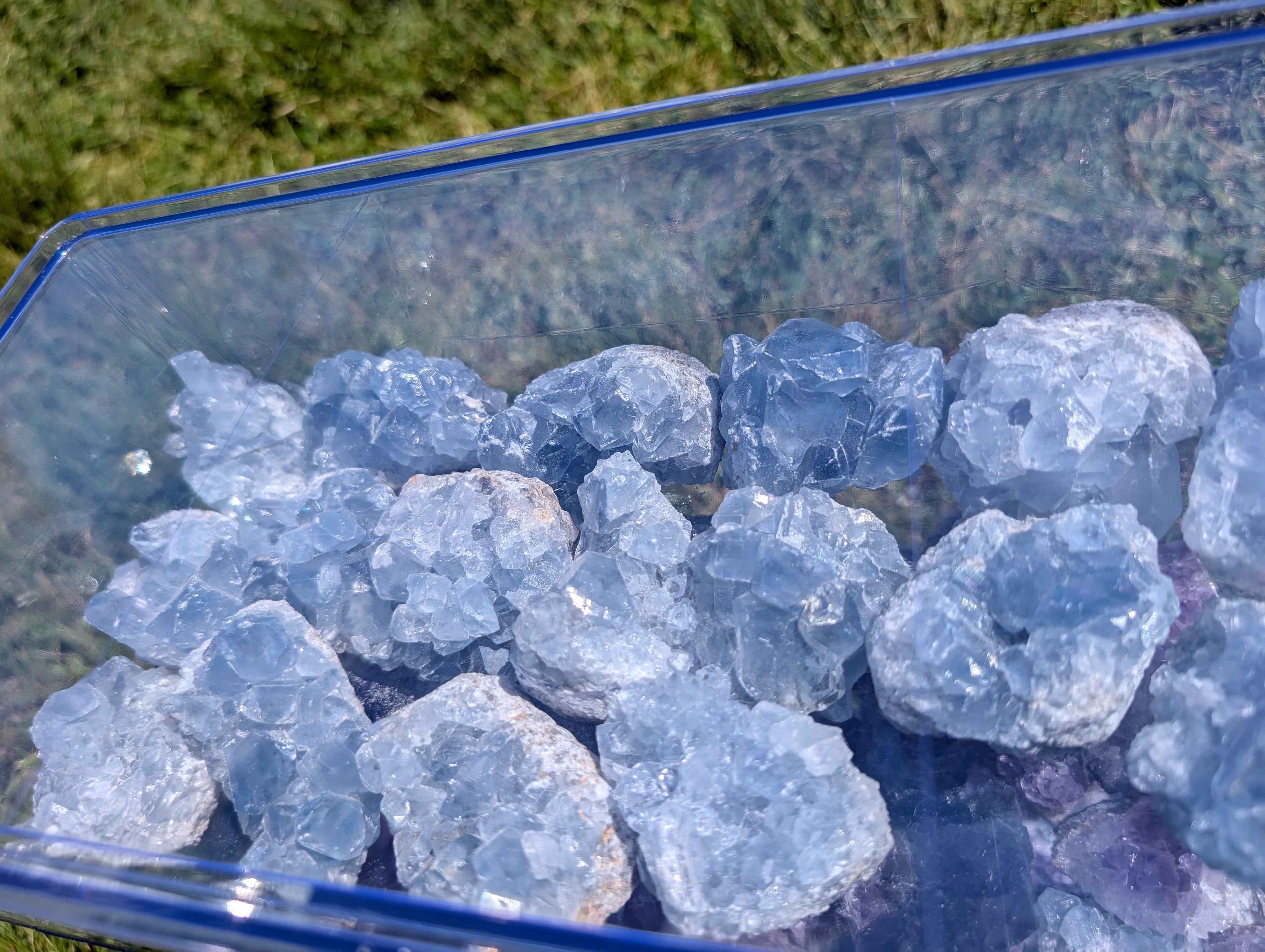 Celestite Clusters | | Wiccan Center