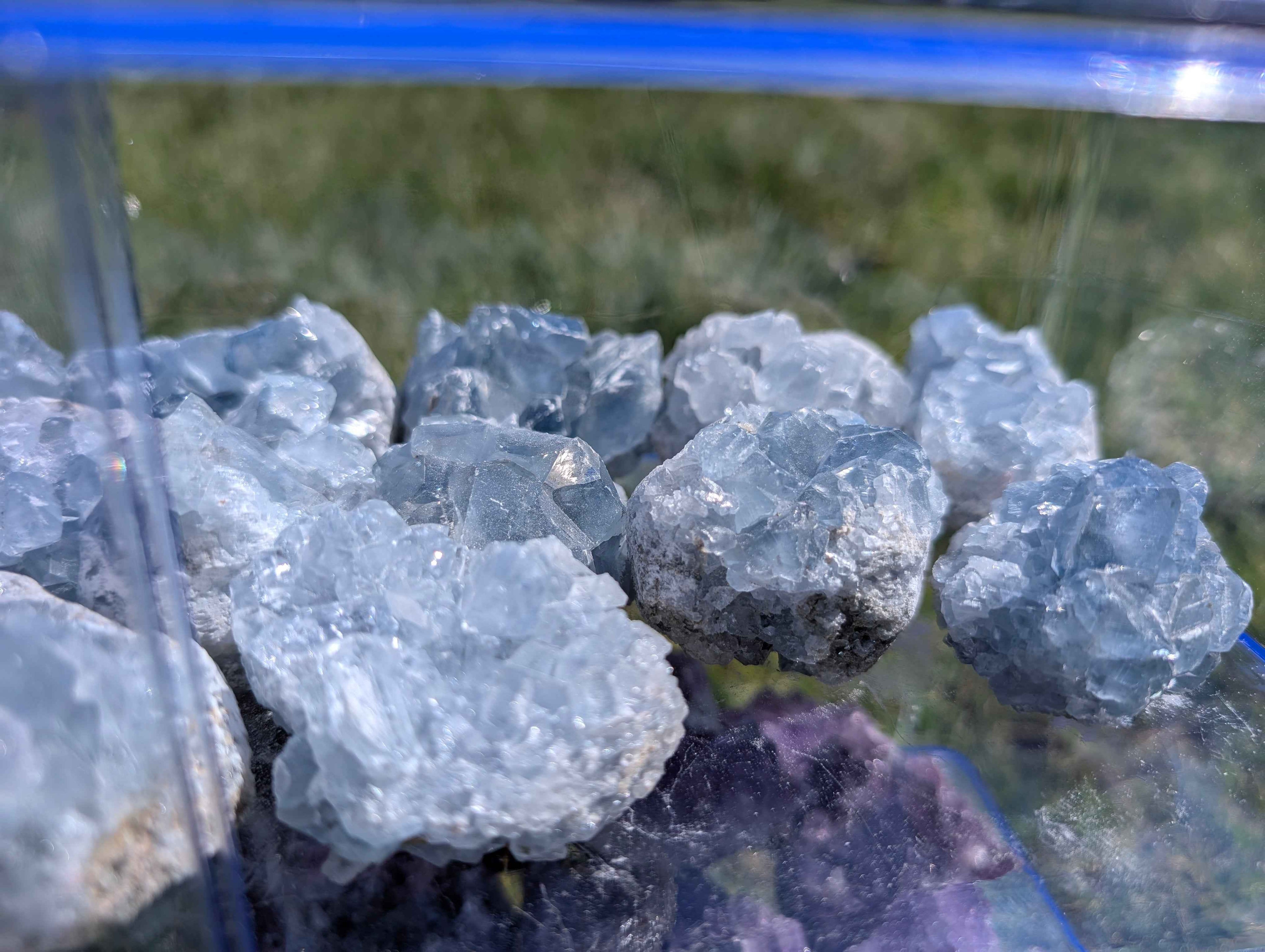 Celestite Clusters | | Wiccan Center