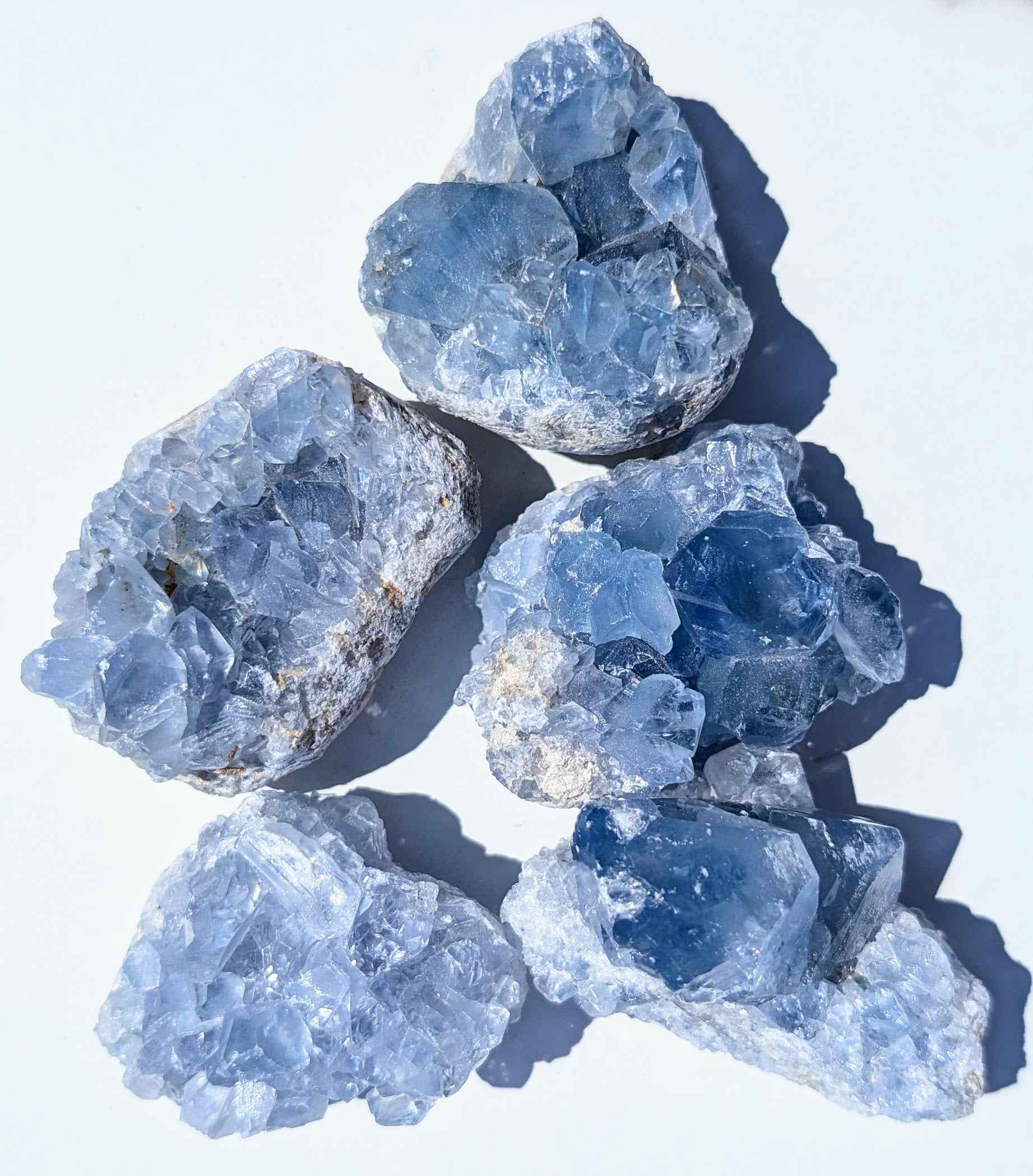 Celestite Clusters | | Wiccan Center