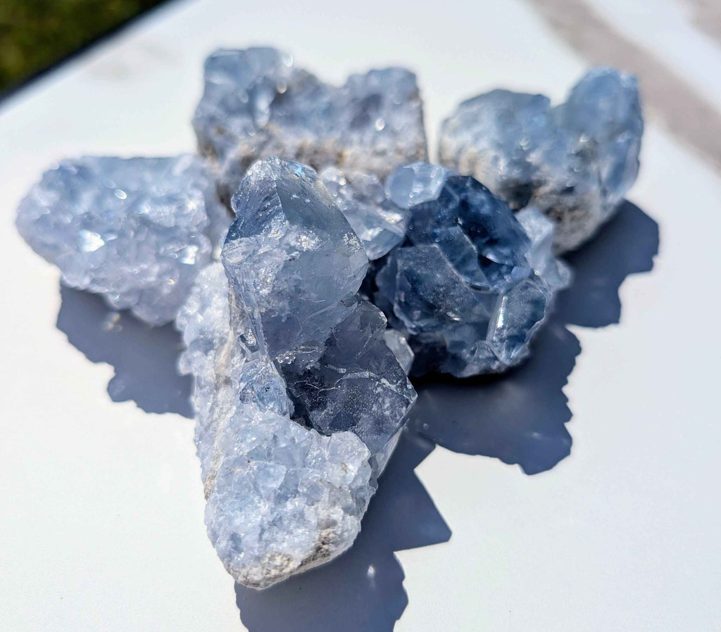 Celestite Clusters | | Wiccan Center