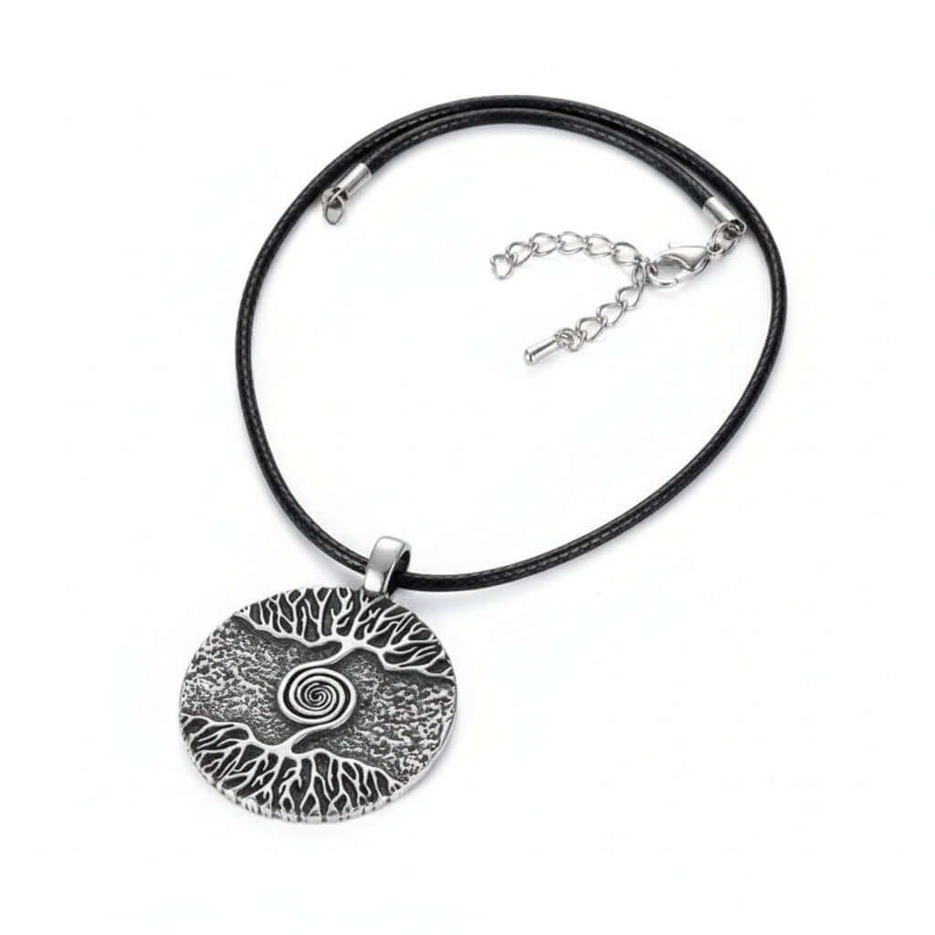 Celtic Tree of Life Necklace – Stainless Steel Pendant Chain