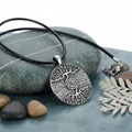 Celtic Tree of Life Necklace – Stainless Steel Pendant Chain