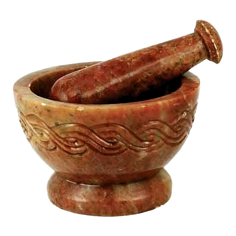 Celtic Knot Carved Mortar & Pestle | Mortar & Pestle | Wiccan Center