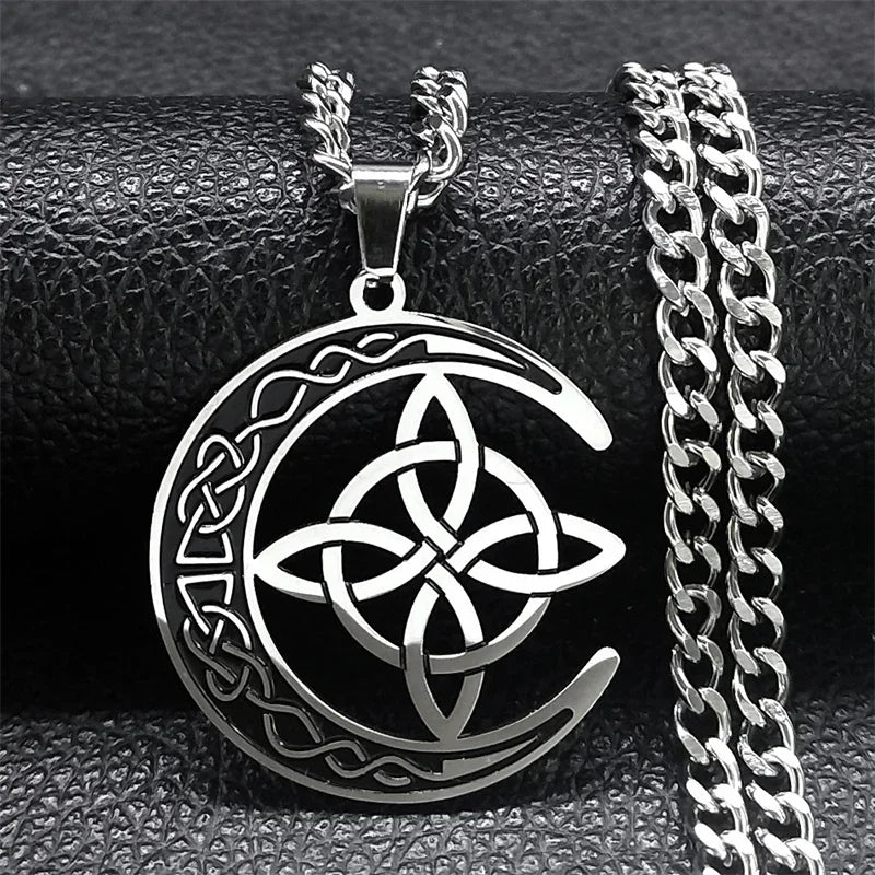 Celtic Moon Design Necklaces | necklace | Wiccan Center