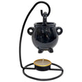 Hanging Cauldron Ceramic Oil Burner w/ Stand | Oil Burner | Wiccan Center