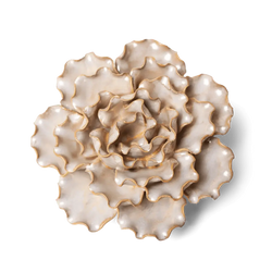 Ceramic Flower Wall Art Lettuce Pearl 6: Sea Lettuce Large Pearl | Object | Wiccan Center