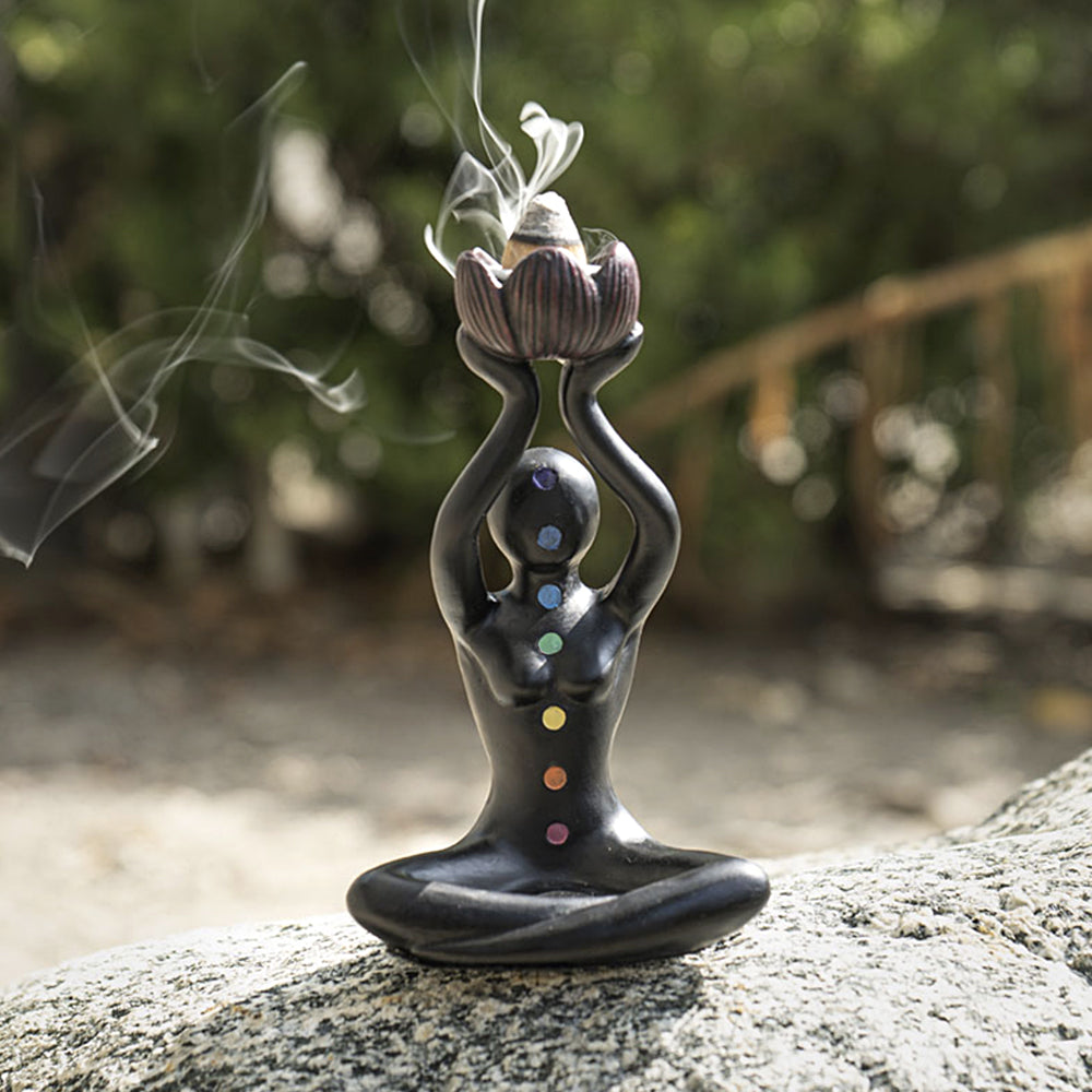 Chakra Backflow Incense Burner | Incense Burner | Wiccan Center