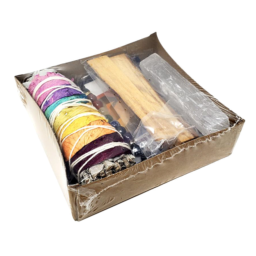 Chakra Balancing Kit | Smudging Set | Wiccan Center
