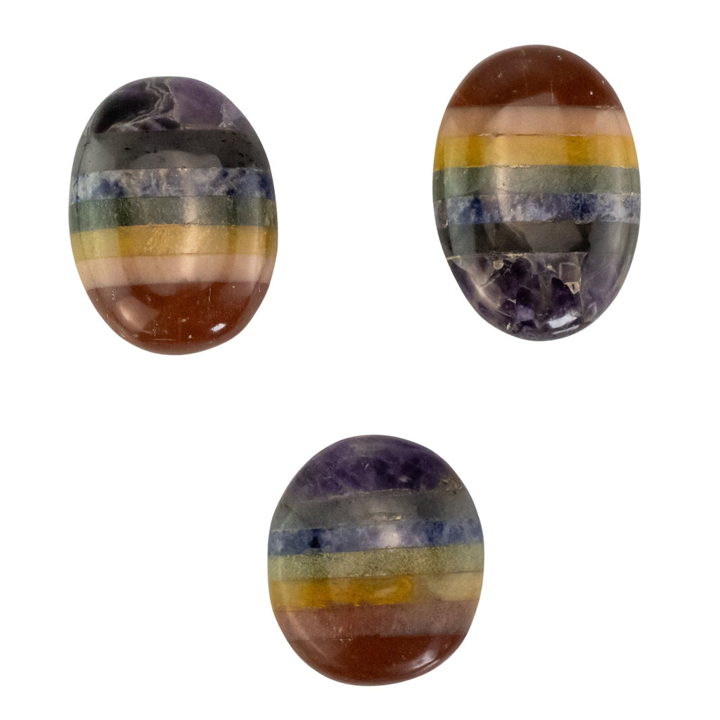 Chakra Large Palm Stone | Crystals | Wiccan Center