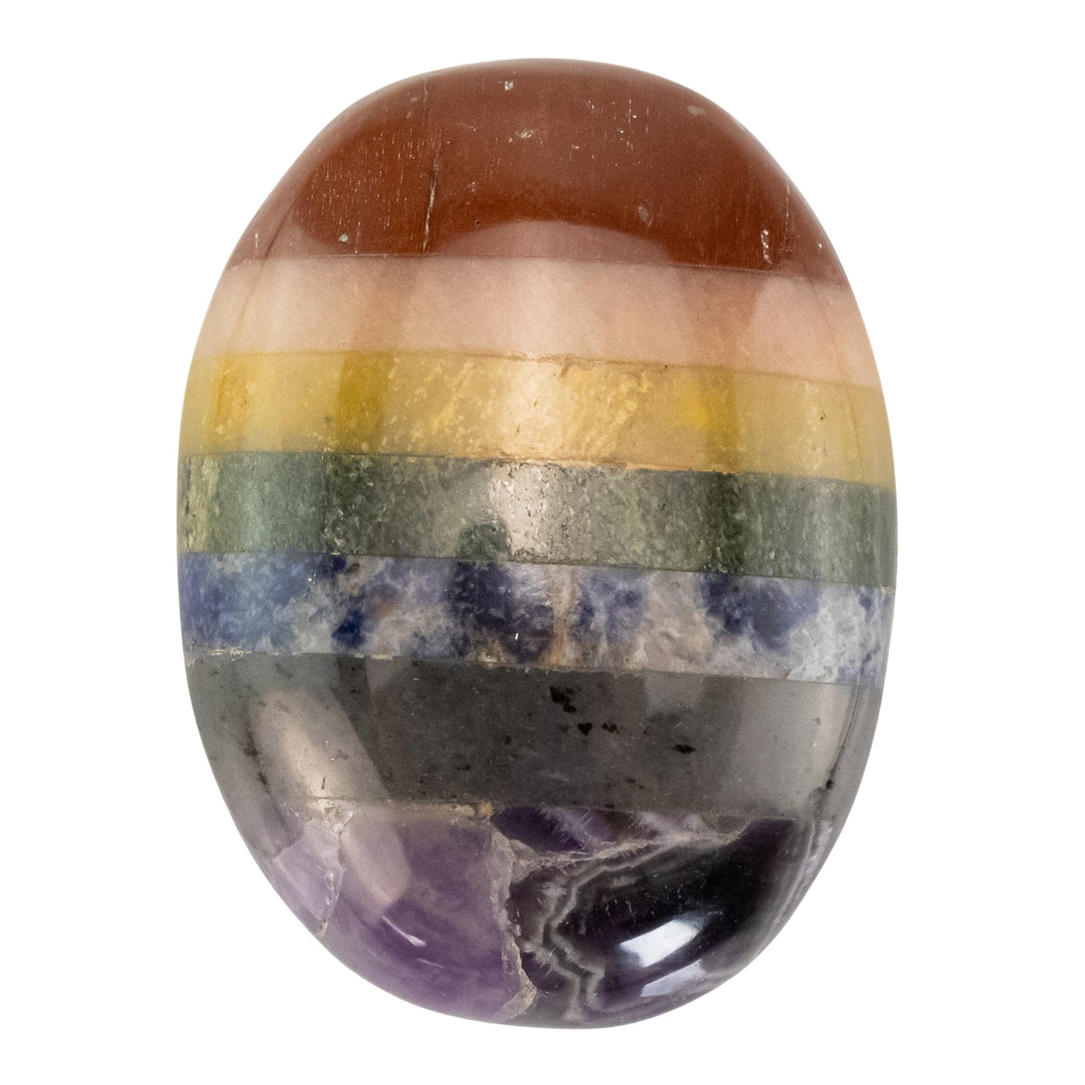 Chakra Large Palm Stone | Crystals | Wiccan Center