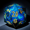 Chaos Bolt Resin 30mm D20 | Resin | Wiccan Center