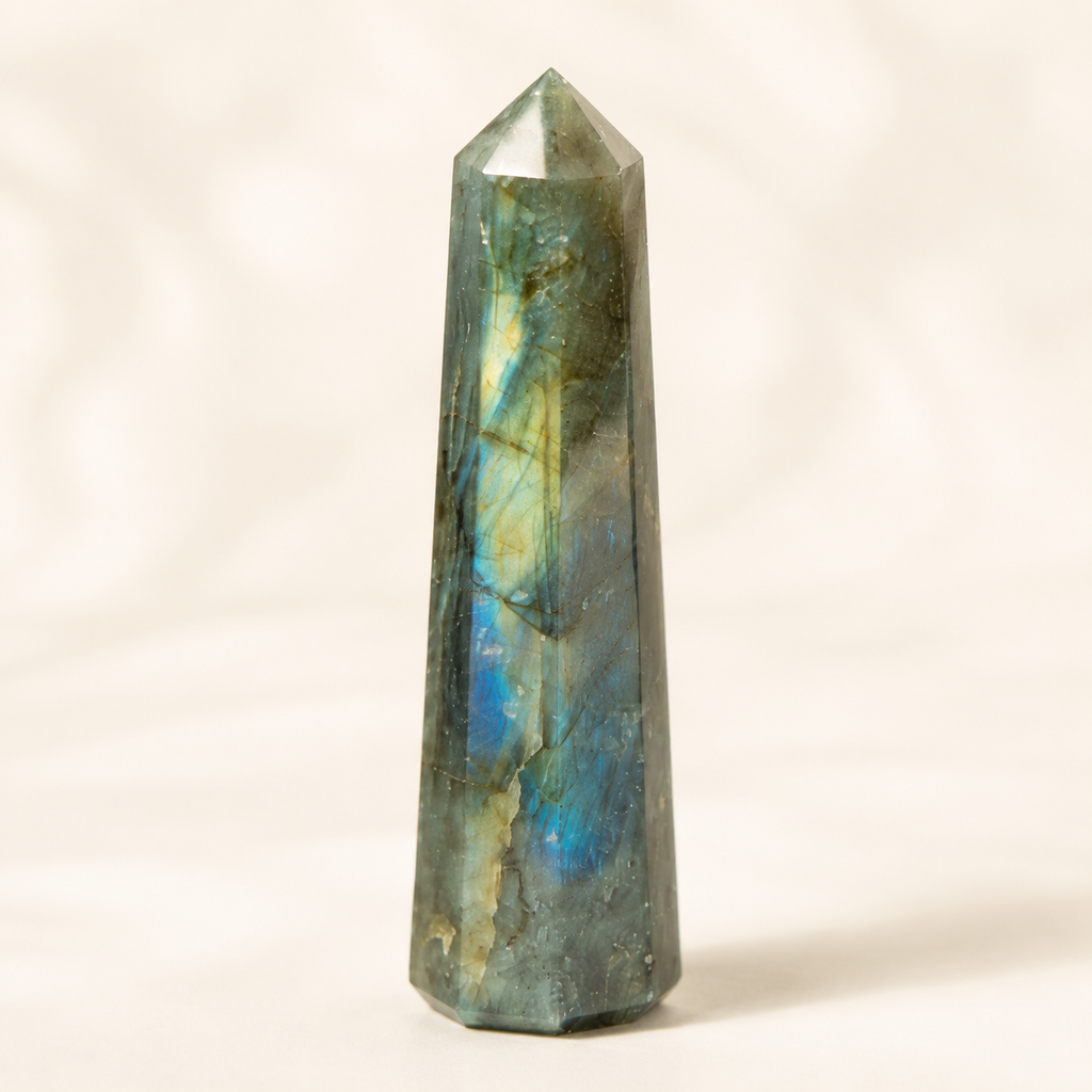 Labradorite Tower Point ( Intuition and Spiritual Enlightenment)