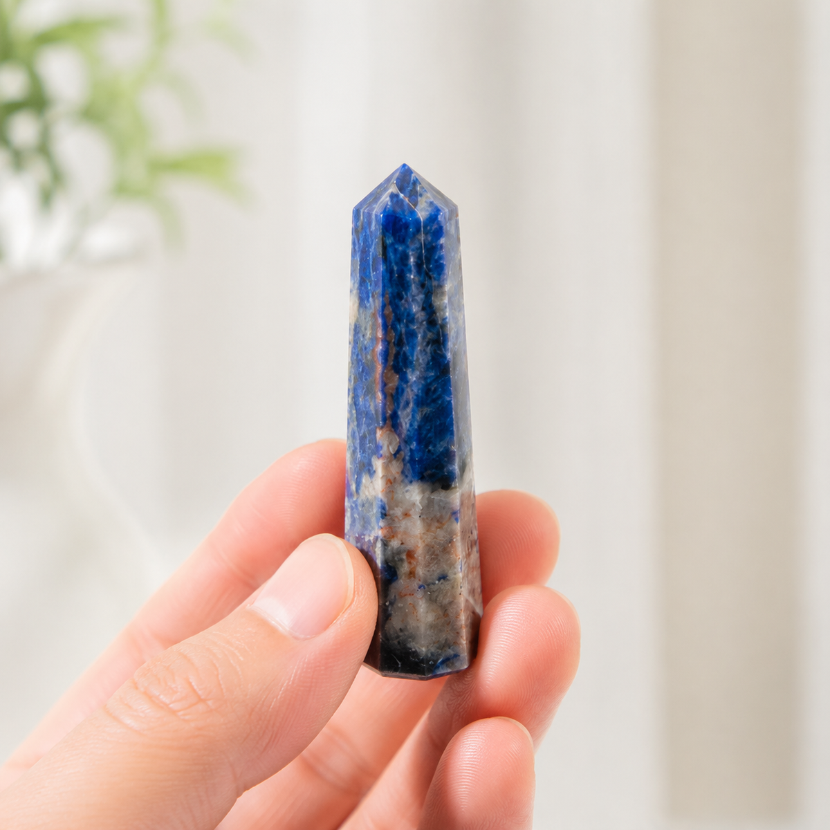 Sodalite Tower Point (Self-Esteem and Self-Acceptance)