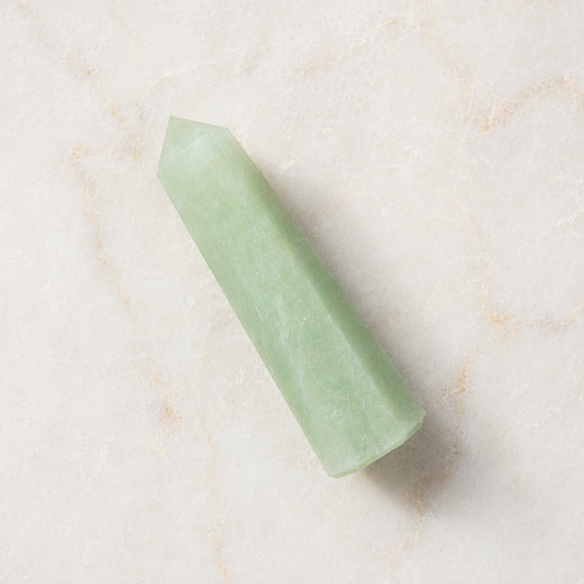Green Aventurine Tower Point (Leadership and Good Fortune)