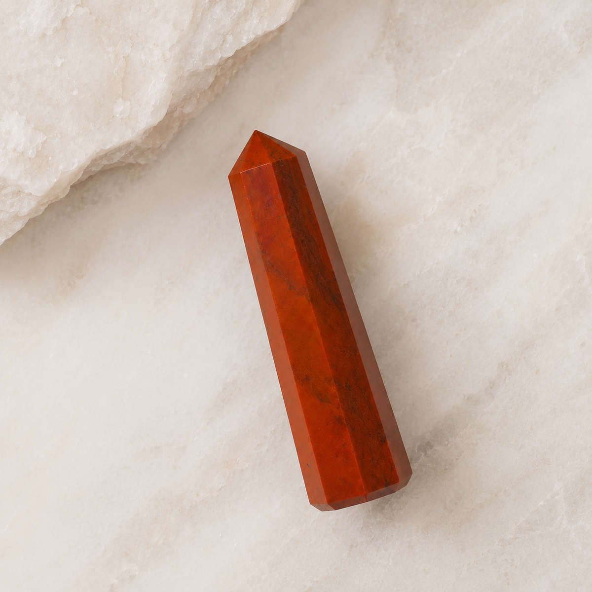 Red Jasper Tower USA (Tranquility and Sense of Grounding) | Obelisks & Pencils | Wiccan Center