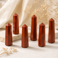Red Jasper Tower USA (Tranquility and Sense of Grounding) | Obelisks & Pencils | Wiccan Center