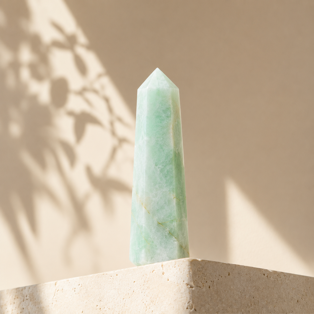 Amazonite Tower Point (Anxiety and Clarity)