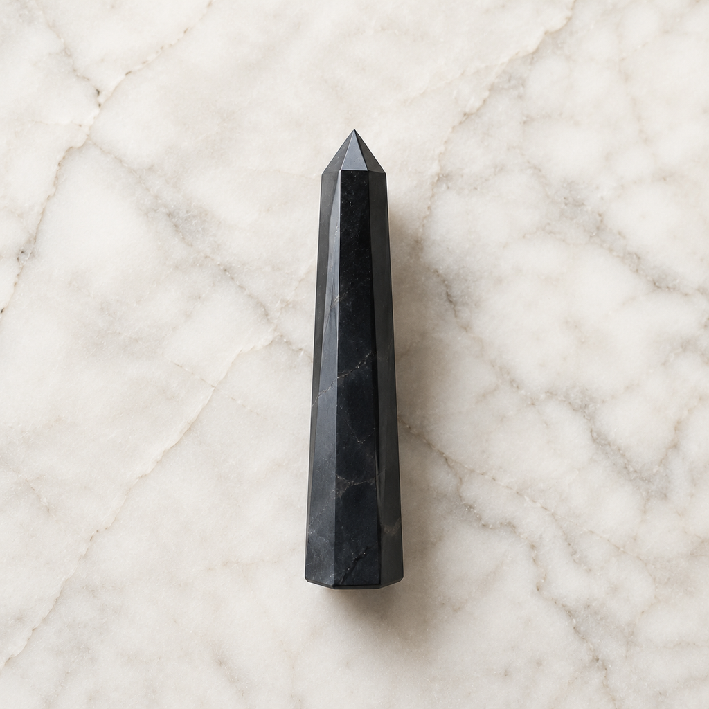 Black Tourmaline Tower Point (Balance and Security)