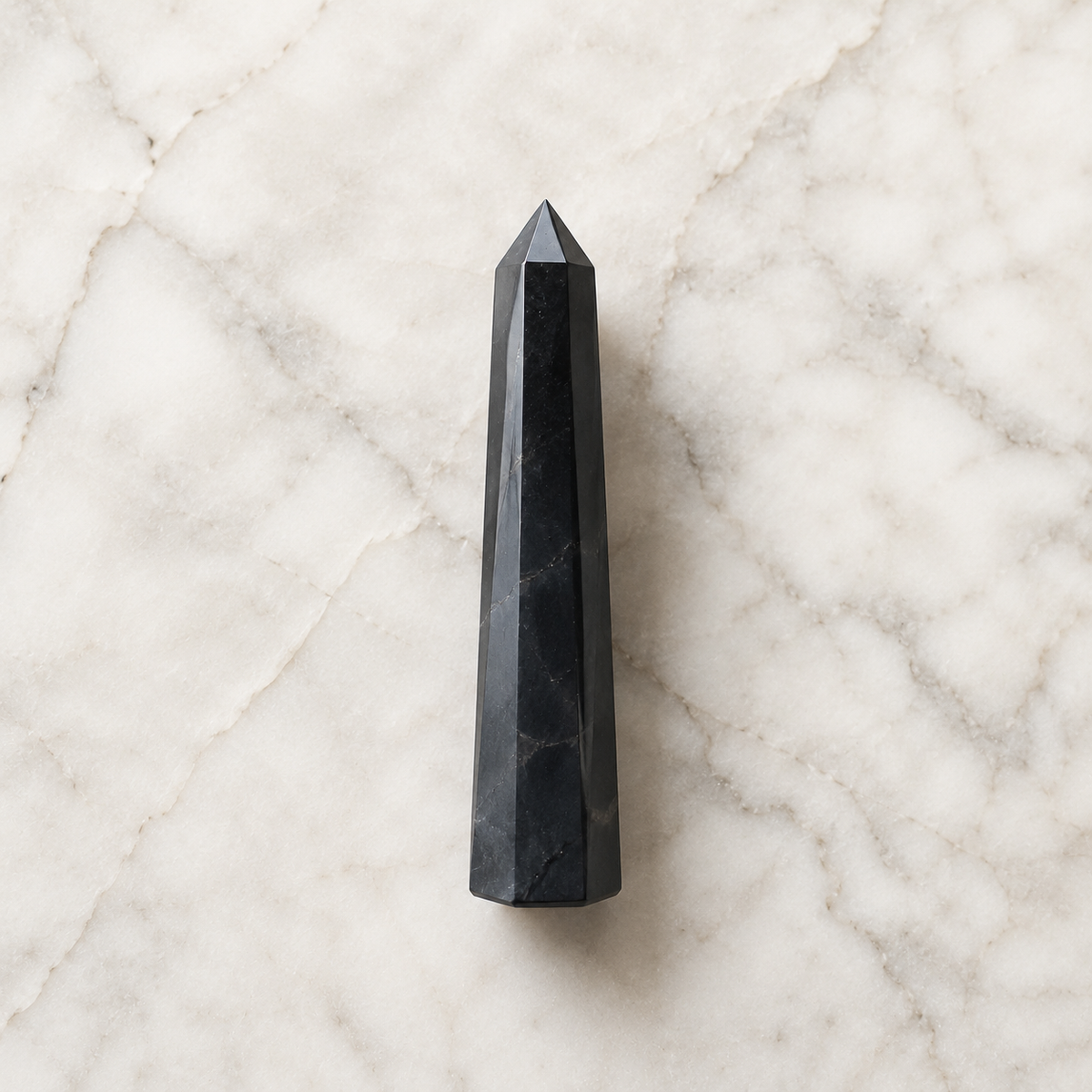 Black Tourmaline Tower Point (Balance and Security)