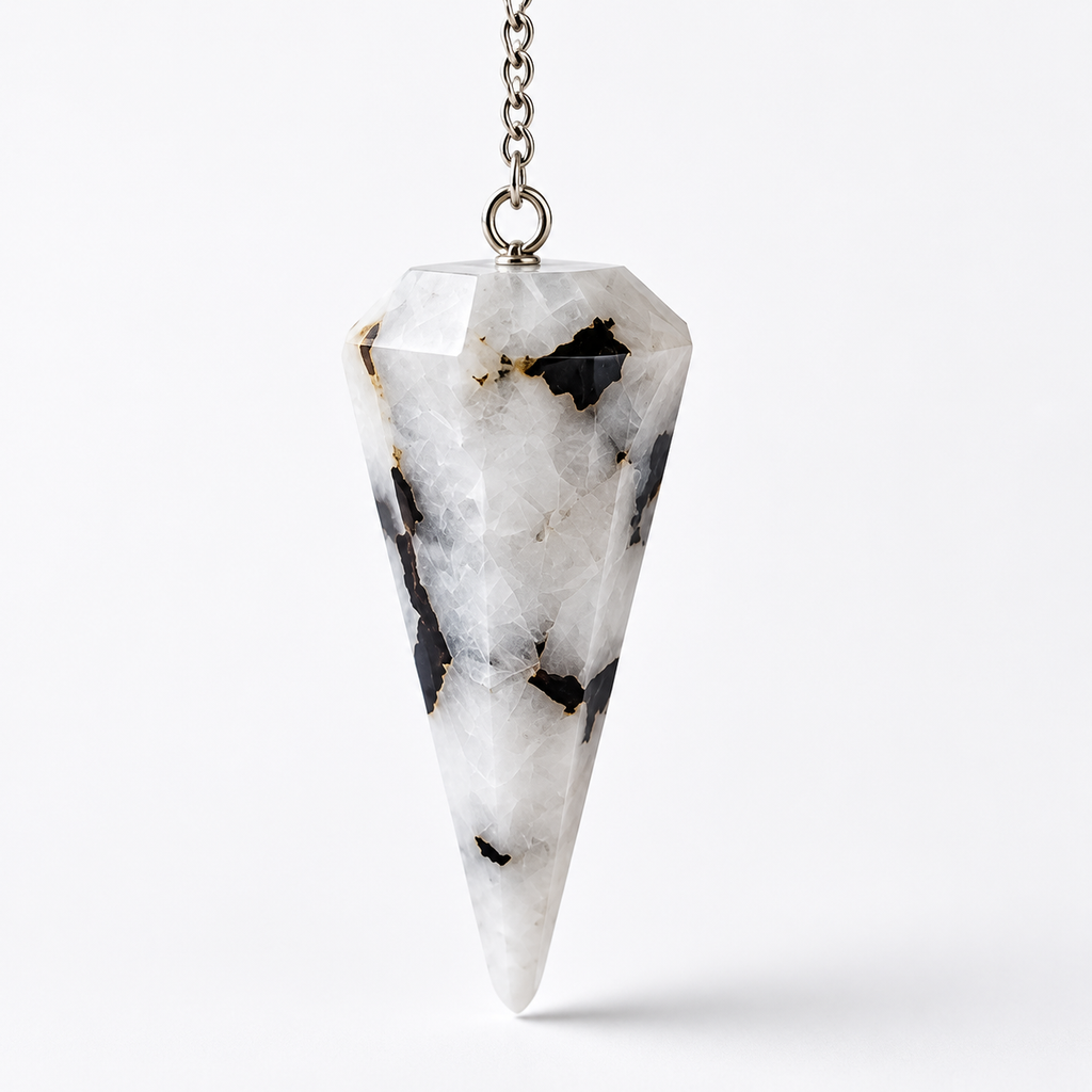 Rainbow Moonstone Pendulum (Growth and Inspiration )