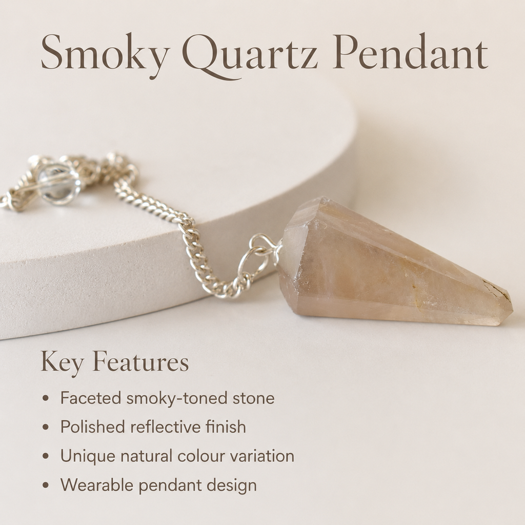 Smokey Quartz Pendulum (Expanded Awareness and Channeling)