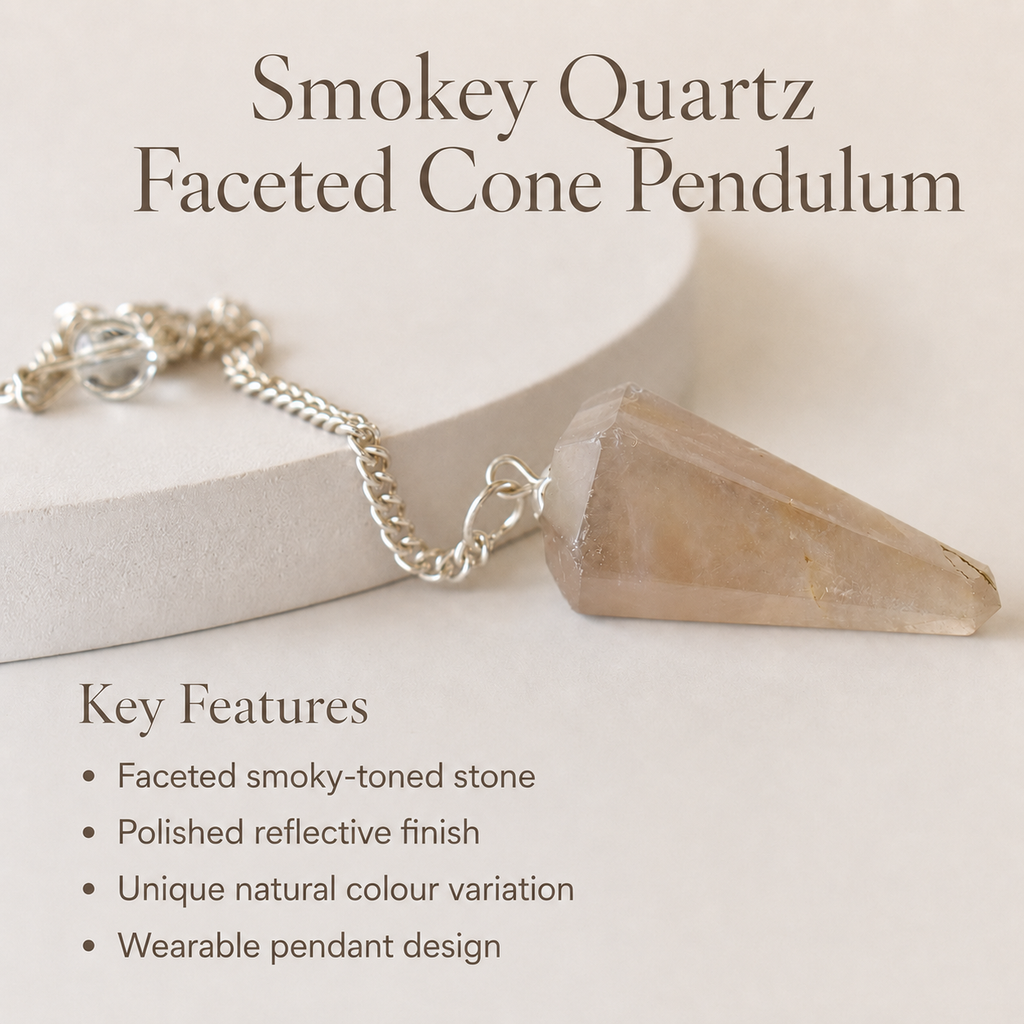 Smokey Quartz Pendulum (Expanded Awareness and Channeling)