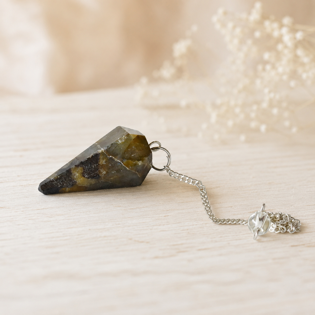 Labradorite Pendulum (Synchronicity and Protection)