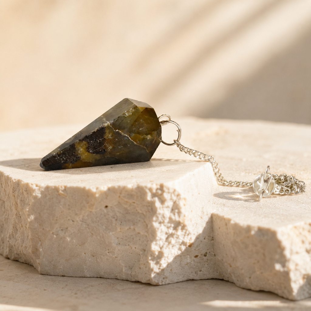 Labradorite Pendulum (Synchronicity and Protection)