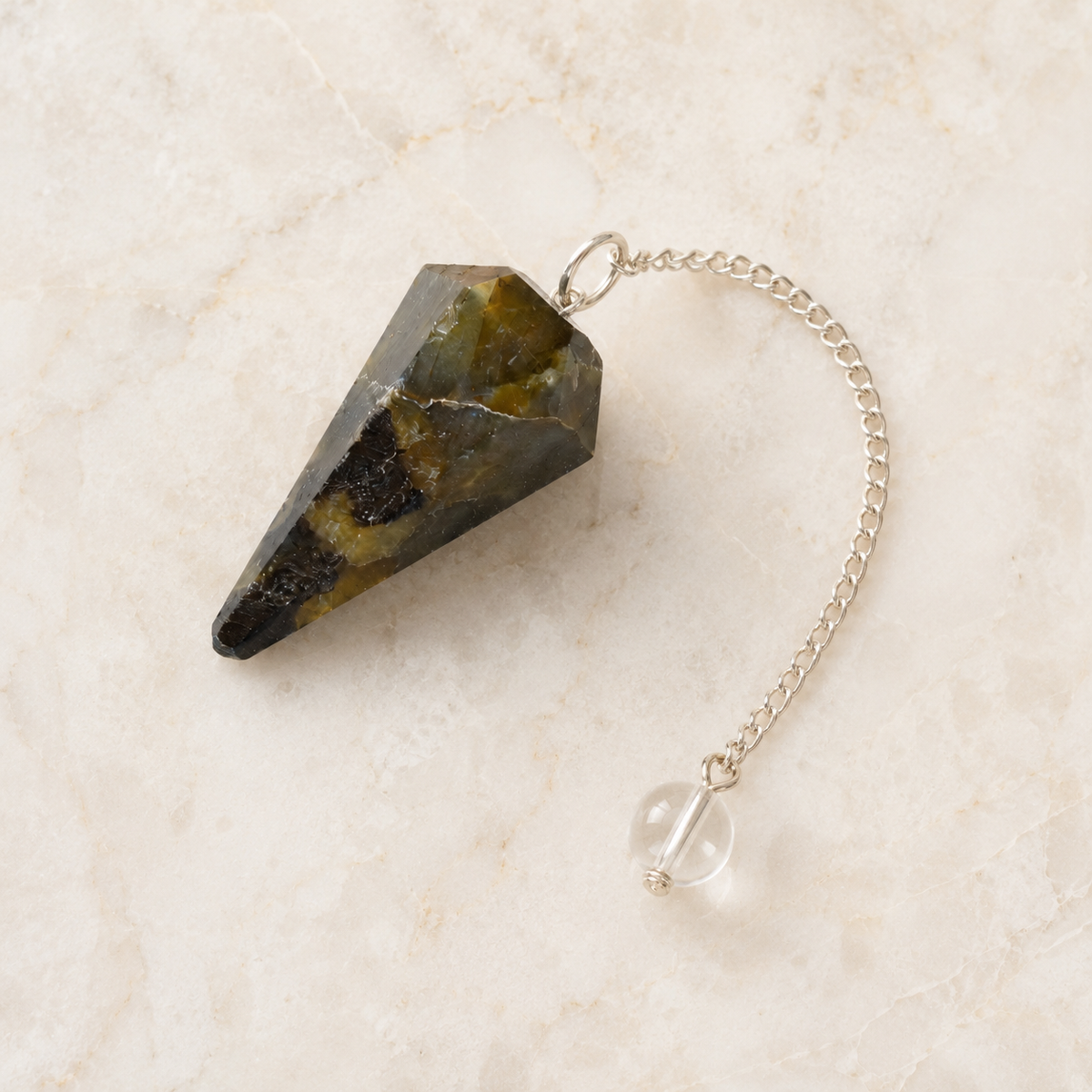 Labradorite Pendulum (Synchronicity and Protection)