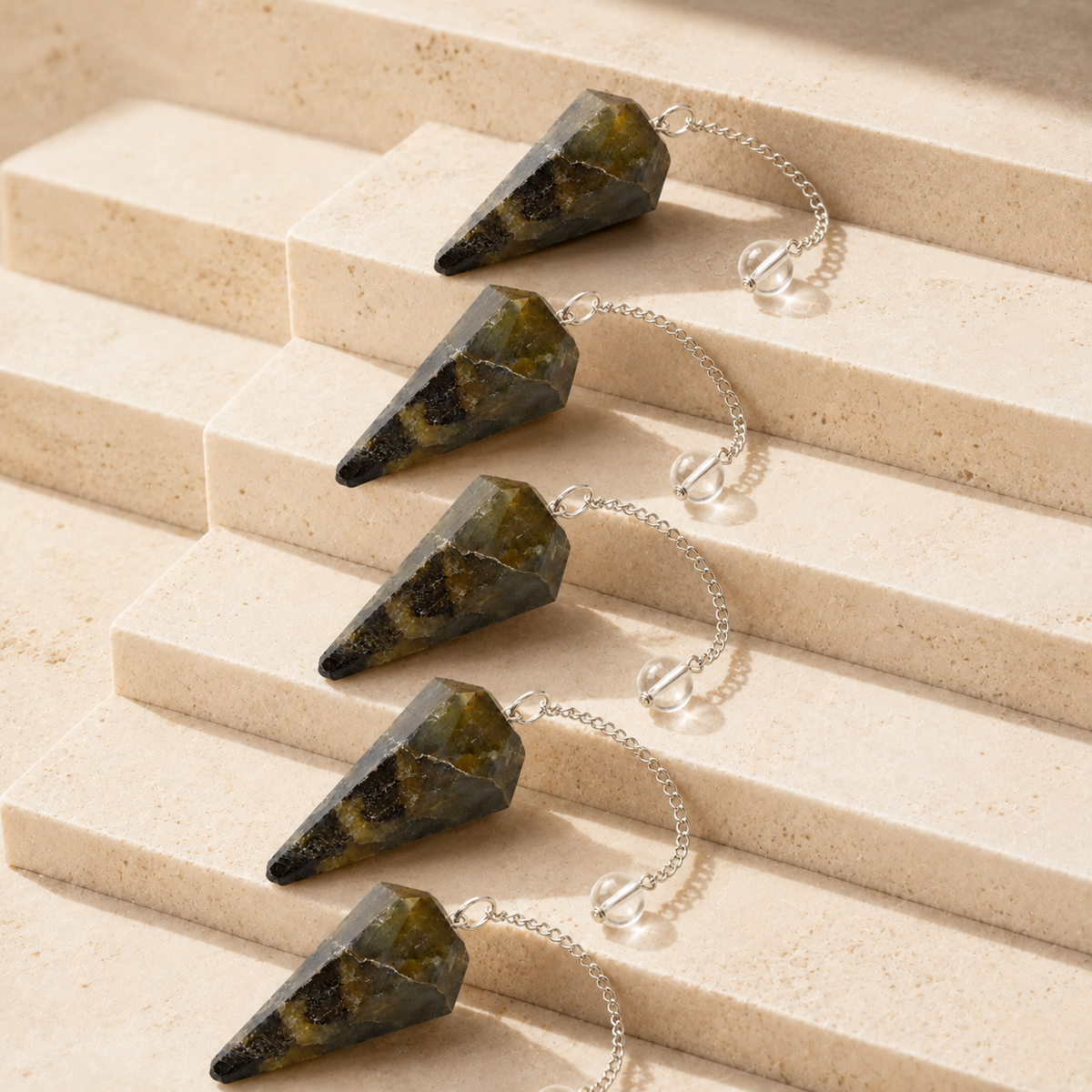 Labradorite Pendulum (Synchronicity and Protection)