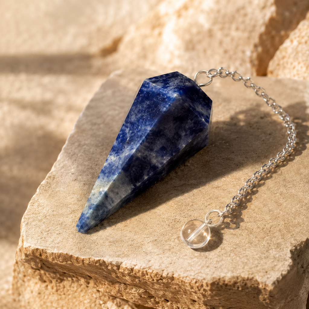 Sodalite Pendulum (Intuition and Truth) | Pendulums | Wiccan Center