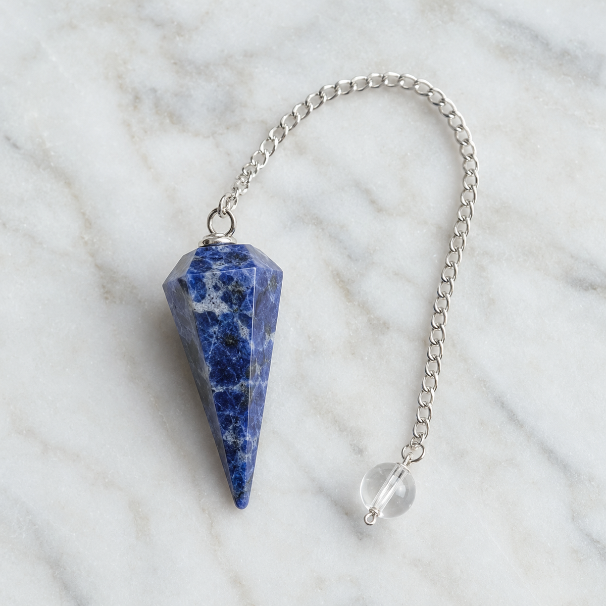 Sodalite Pendulum (Intuition and Truth) | Pendulums | Wiccan Center