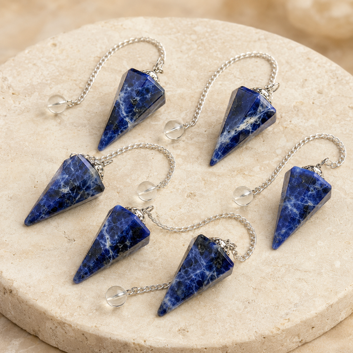 Sodalite Pendulum (Intuition and Truth)