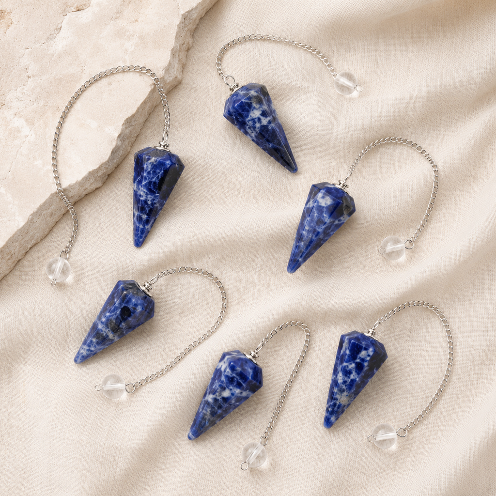Sodalite Pendulum (Intuition and Truth) | Pendulums | Wiccan Center