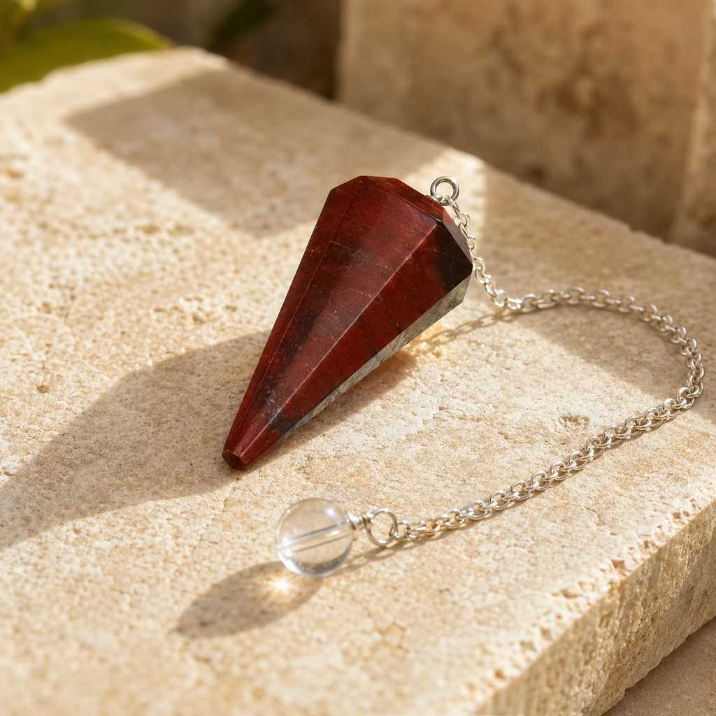 Red Jasper Pendulum (Generosity and Manifestation )