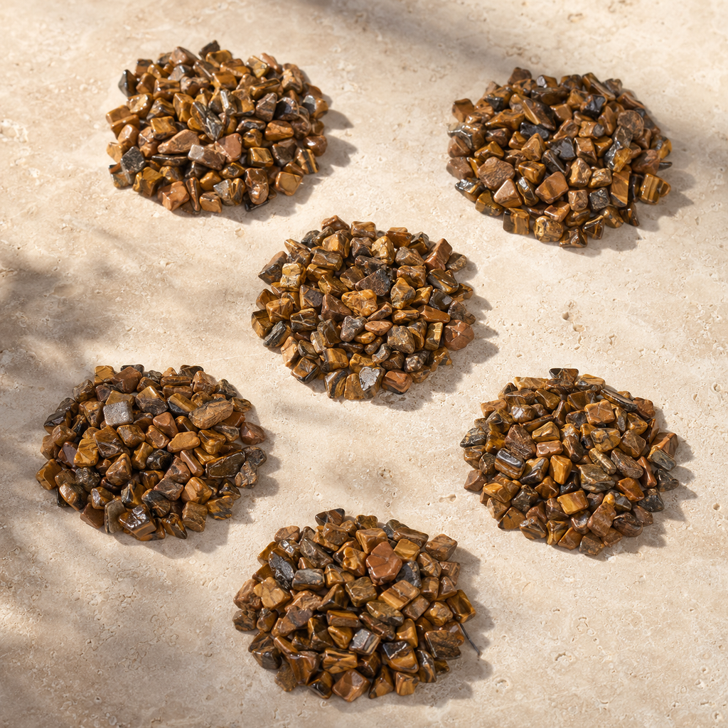 Tiger Eye Gemstone Chips (Protection and Willpower) | gemstone chips | Wiccan Center