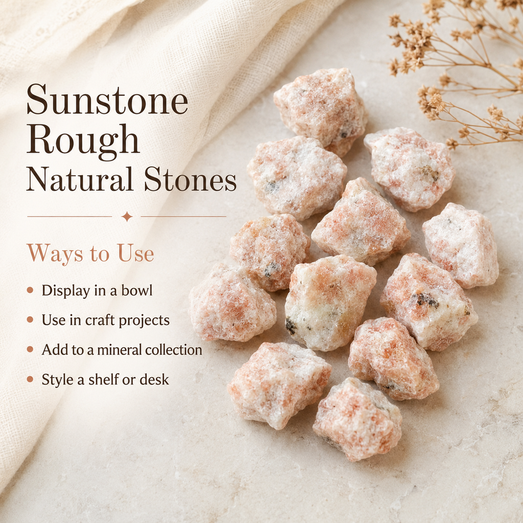 Sunstone Rough Rocks (Cleansing and Transformation )