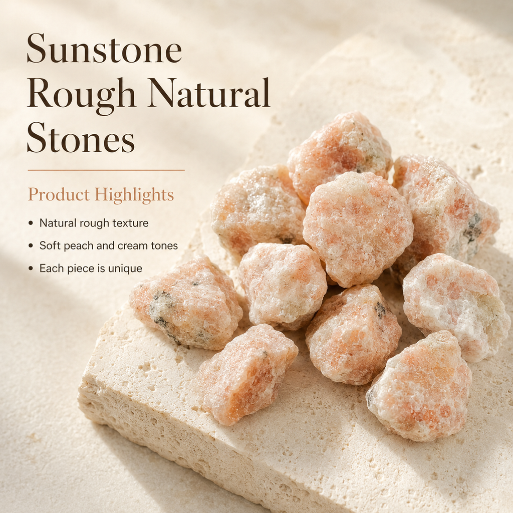 Sunstone Rough Rocks (Cleansing and Transformation )