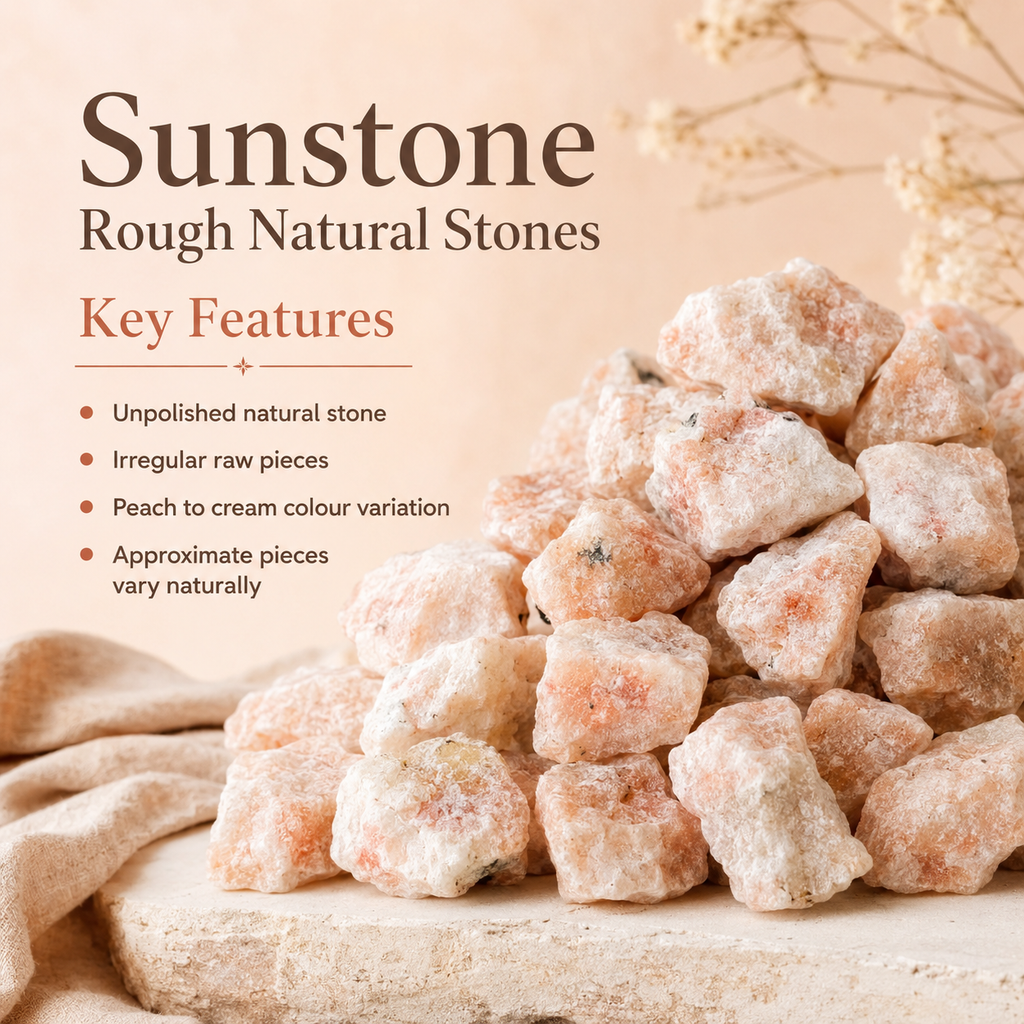 Sunstone Rough Rocks (Cleansing and Transformation )