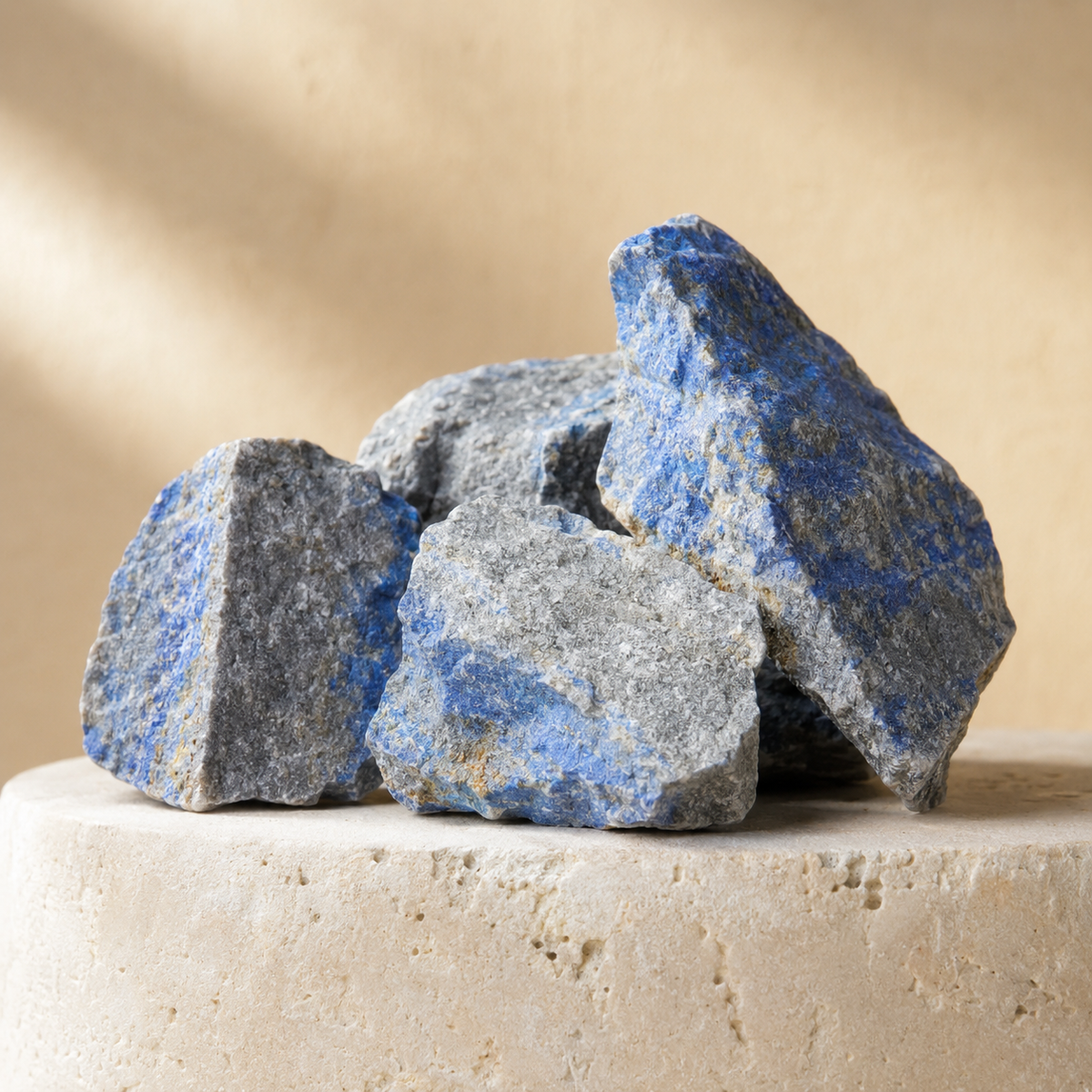 Lapis Lazuli Rough Rocks (Intellect and Truth) | Rough Chunks | Wiccan Center