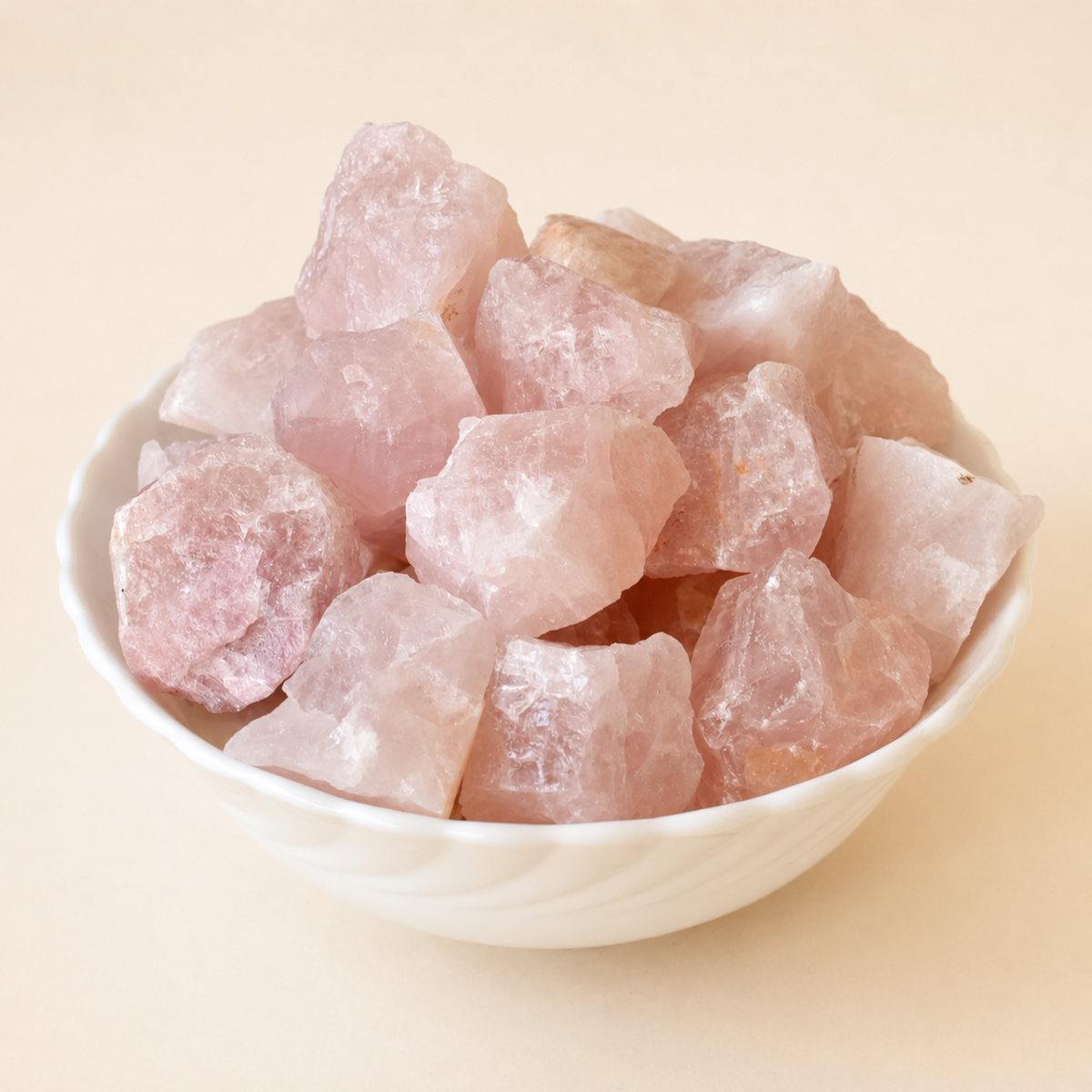 Rose Quartz Rough Rocks (Support Emotional and Boost Feelings Of Peace)